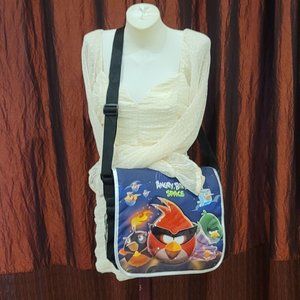 NWT Angry Birds In Space Messenger School Bag
